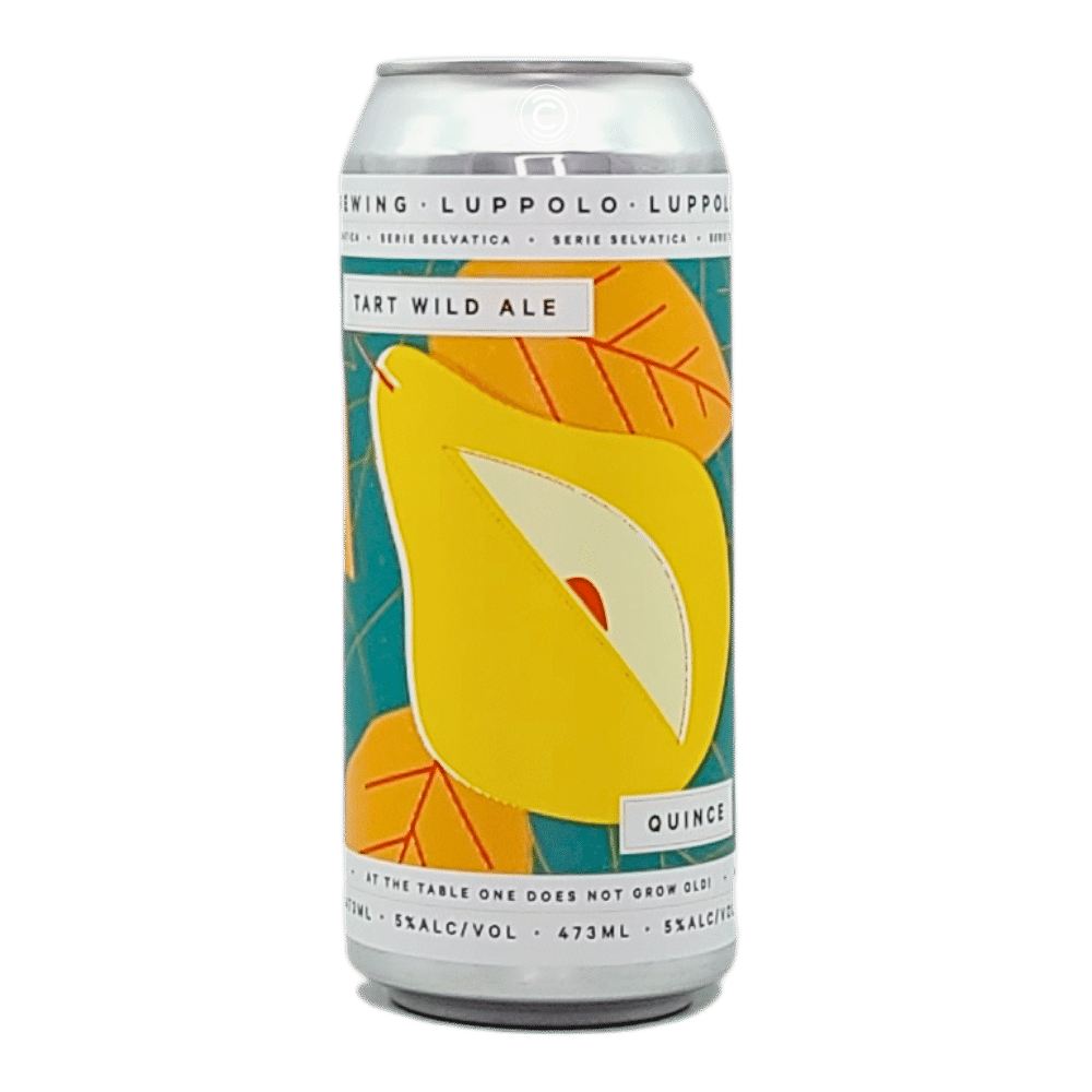 Co. Tart Wild Ale With Quince Fruited Sour by Luppolo Brewing Co, beer label