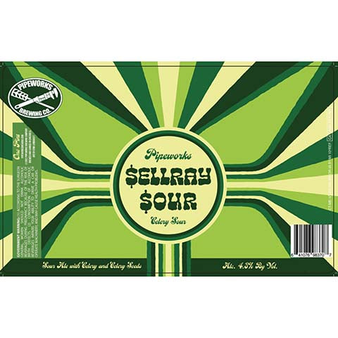 Pipeworks Sellray Sour Celery Sour by Pipeworks Brewing Co, beer label