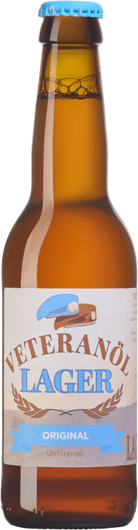 KBK Veteranöl by Kornheddinge BryggeriKompani, beer label
