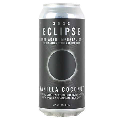 FiftyFifty Eclipse: Vanilla Coconut Imperial Stout (2022) by FiftyFifty Brewing Co, beer label