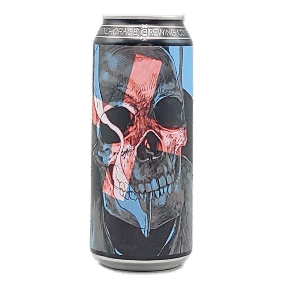 Company Dead? Double Dry Hopped Hazy Double IPA by Anchorage Brewing, beer label