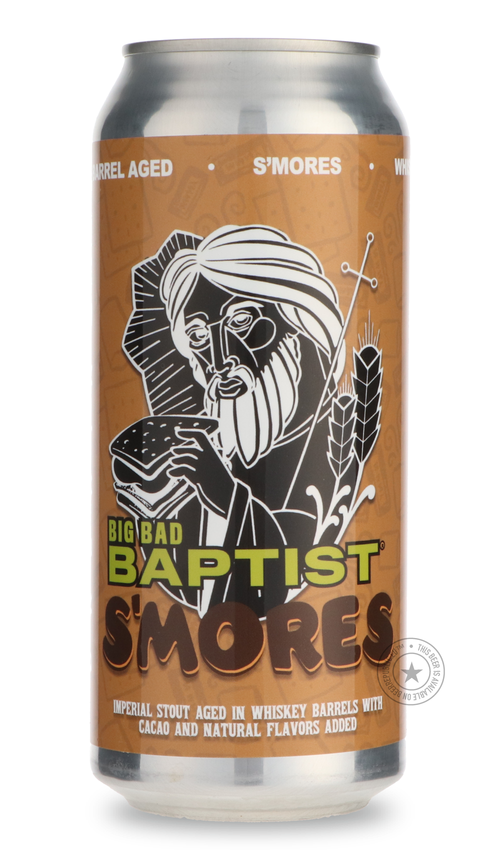 Big Bad Baptist S’Mores by Epic Brewing Company, beer label