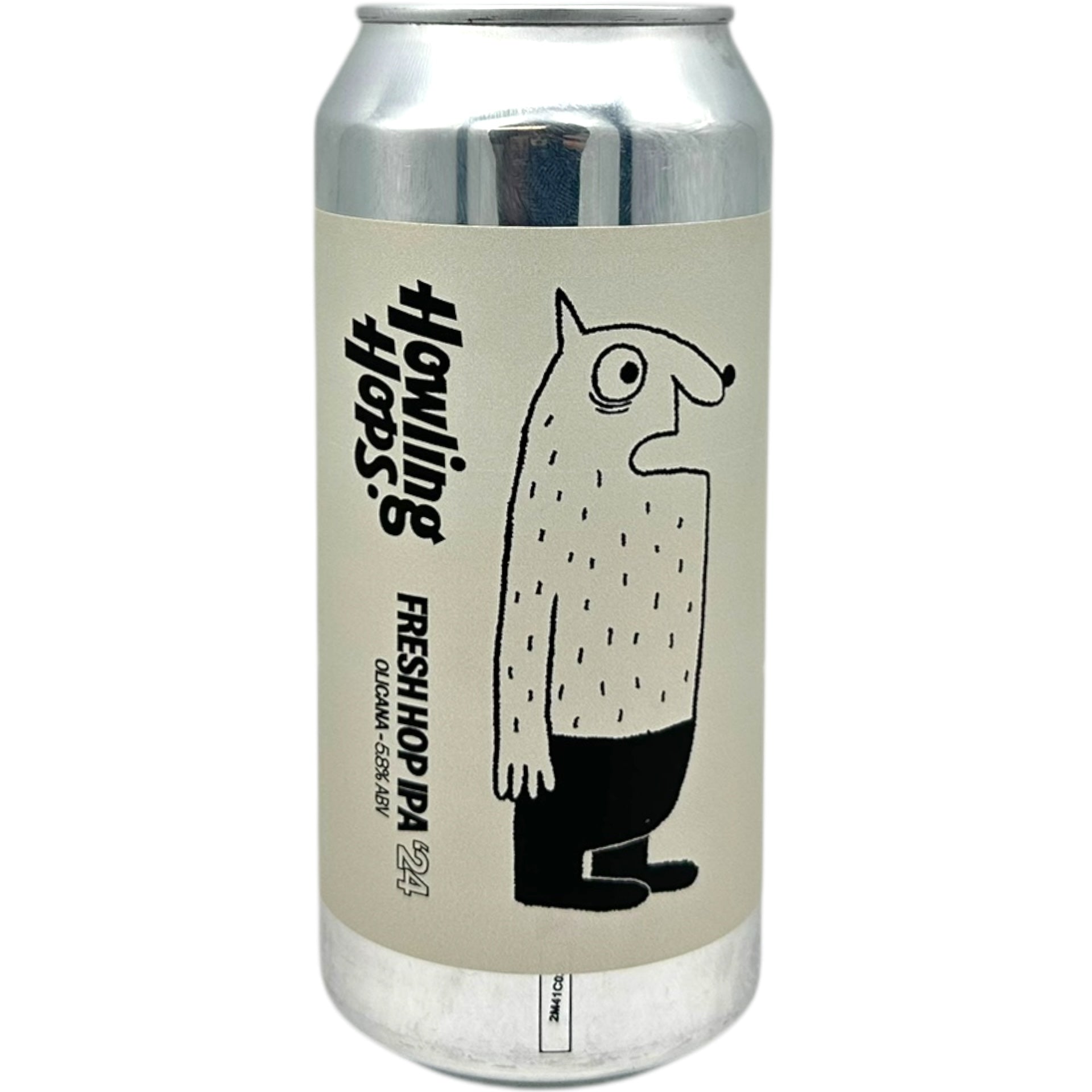 Howling Hops Olicana Fresh Hop IPA '24 by Howling Hops, beer label