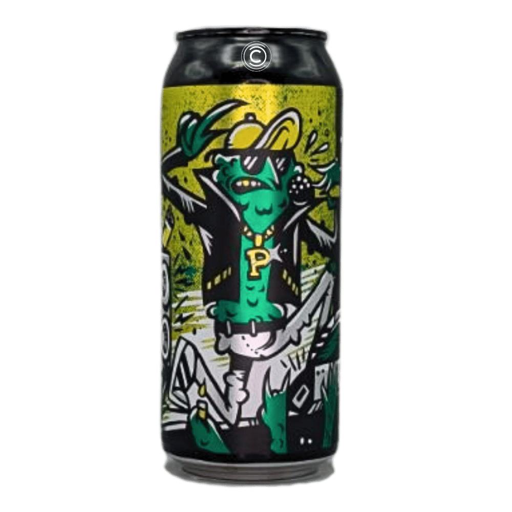 Licensed to Dill Dill Pickle Sour by New Level Brewing, beer label