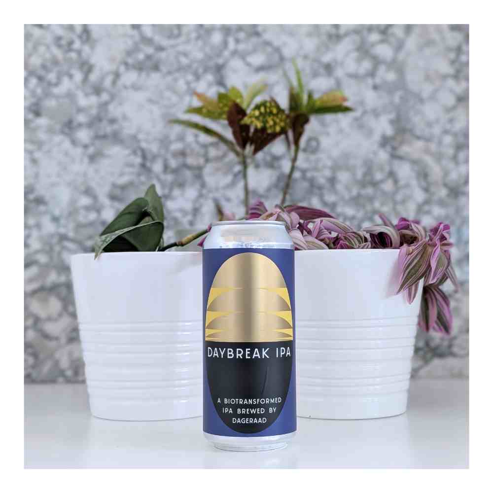 Daybreak IPA by Dageraad Brewing, beer label