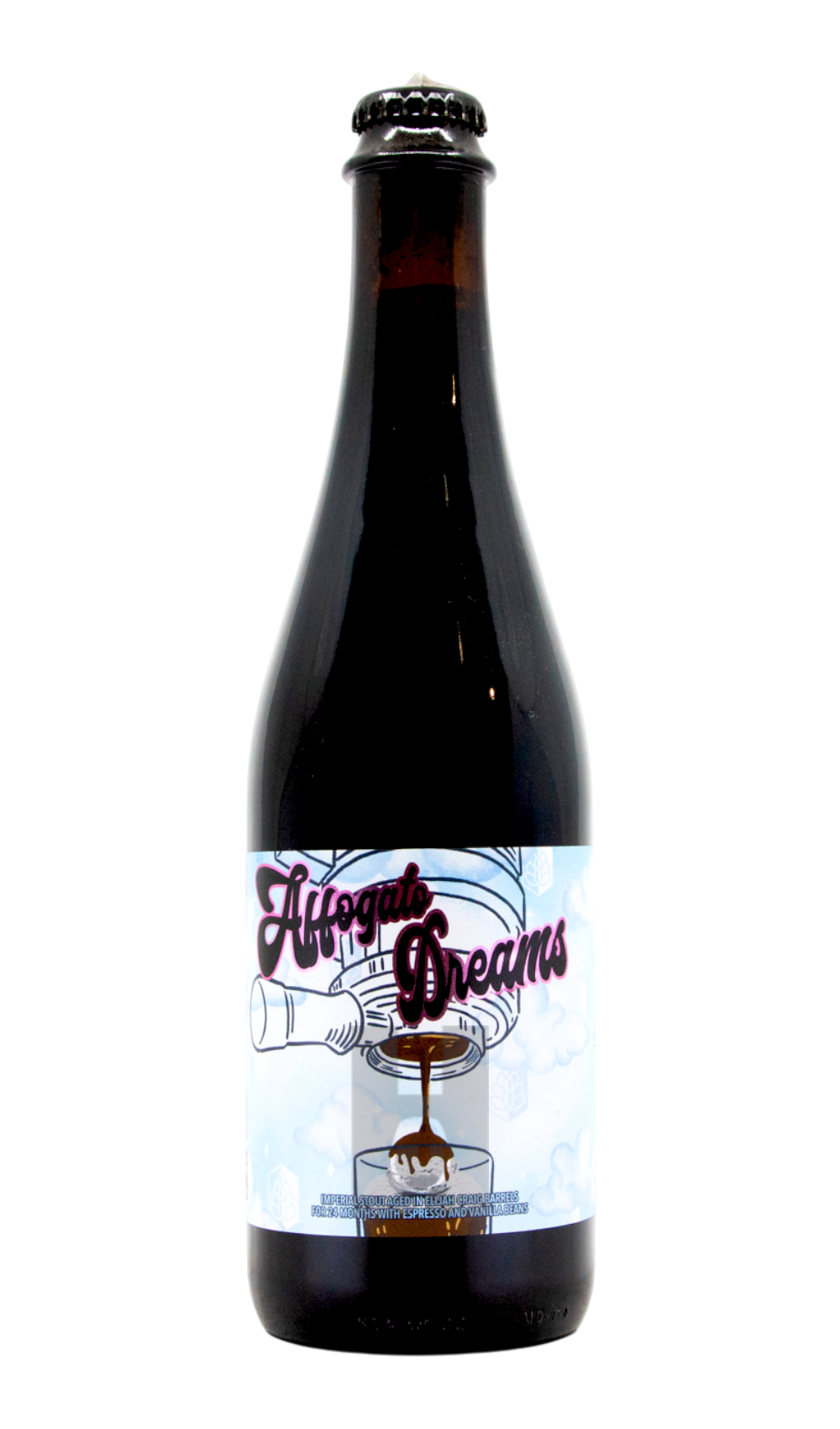 Turning Point Affogato Dreams by Turning Point Beer, beer label