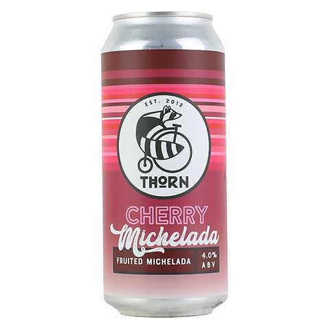 Thorn Cherry Mechalada by Thorn Brewing Co, beer label