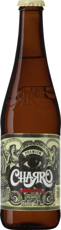 Charro Mexican Pilsner by CHARRO BREWING COMPANY SAPI DE CV, beer label