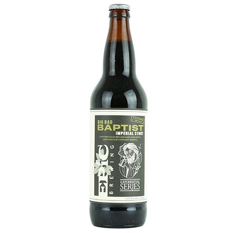 Epic Big Bad Baptist Imperial Stout (Barrel-Aged) by Epic Brewing Company, beer label