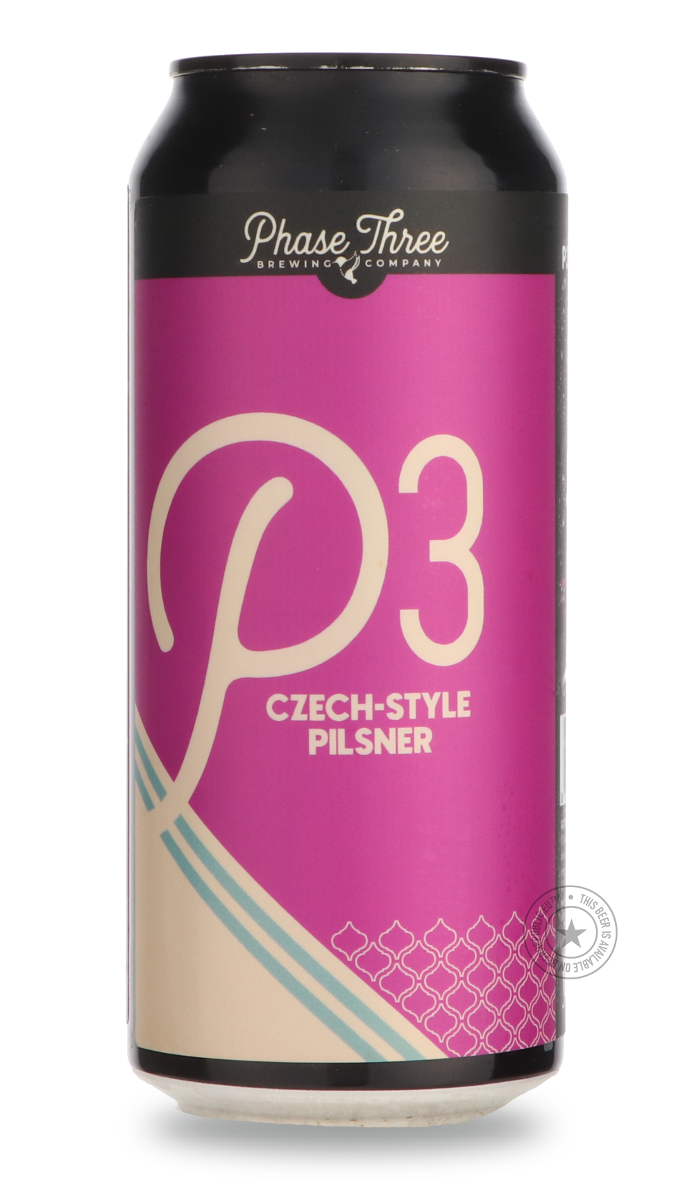 P3 Czech-Style Pilsner by Phase Three Brewing Company, beer label