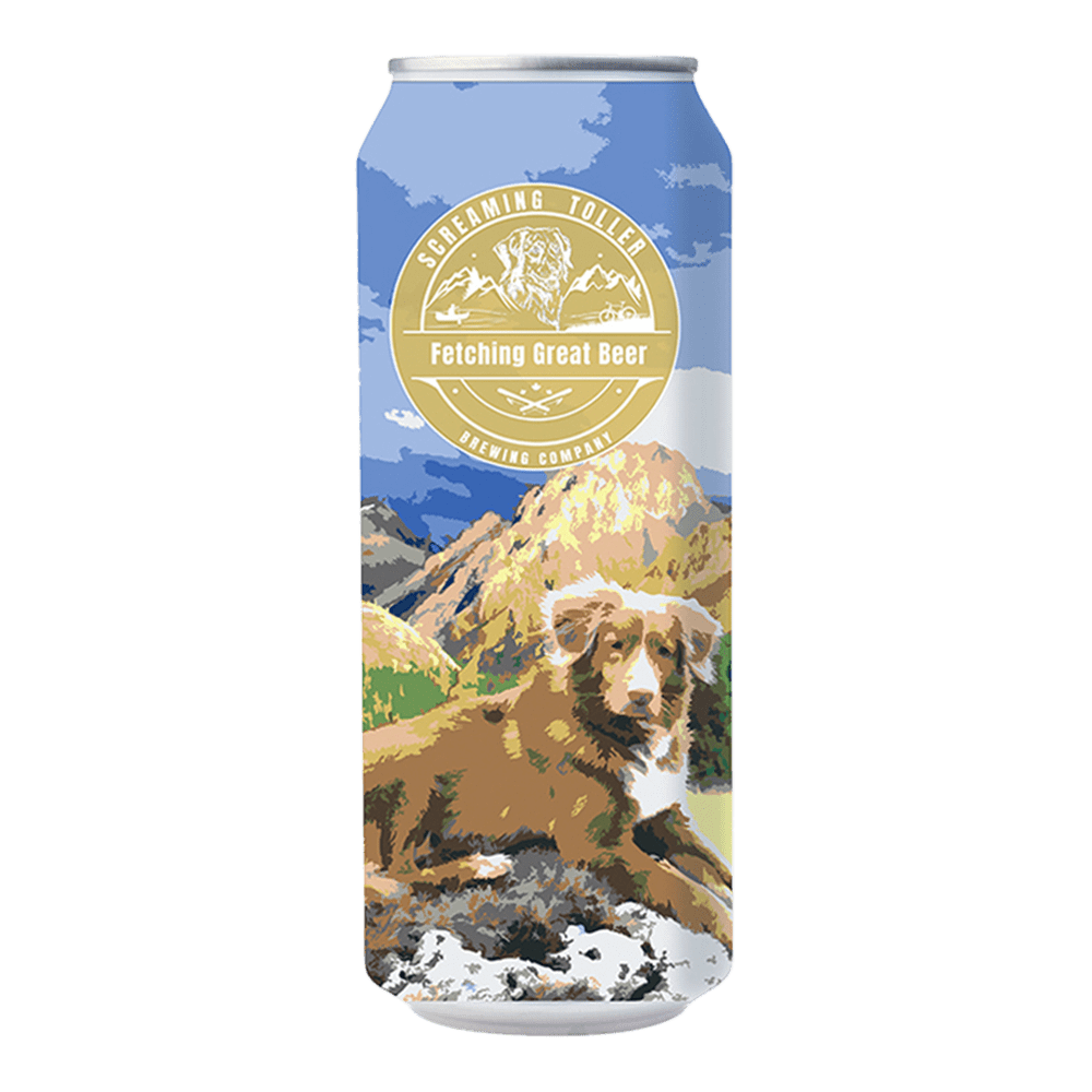 Birdwood Mountain Blonde Ale by Screaming Retriever Brewing Company, beer label