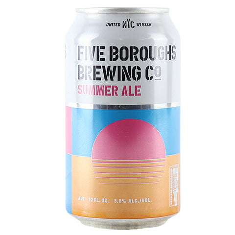 Five Boroughs Summer Ale by Five Boroughs Brewing Co, beer label