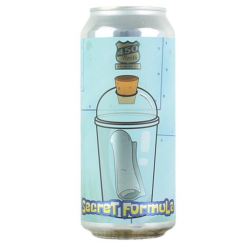 450 North Secret Formula Slushy XXL by 450 North Brewing Company, beer label