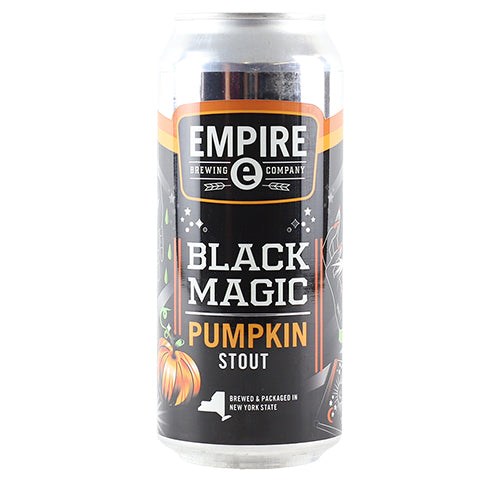 Empire Black Magic Pumpkin Stout by Empire Brewing Co, beer label
