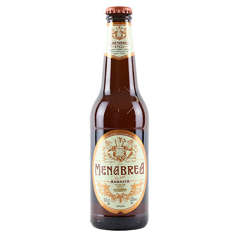 Menabrea 150° Ambrata Amber Lager by Birra Menabrea, beer label