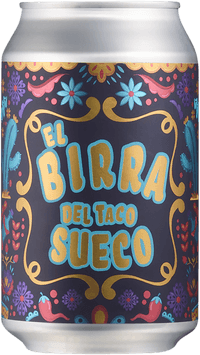 El Birra Del Taco Sueco by Perfectly Squared Brewing, beer label