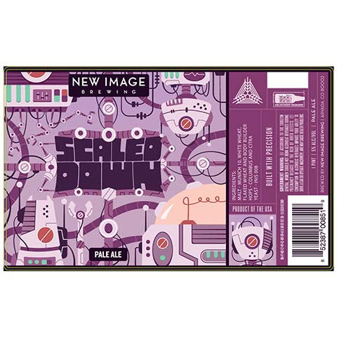 New Image Scaled Down Pale Ale by New Image Brewing Co, beer label