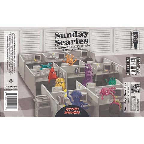 Mythic Sunday Searies IPA by Mythic Brewing, beer label