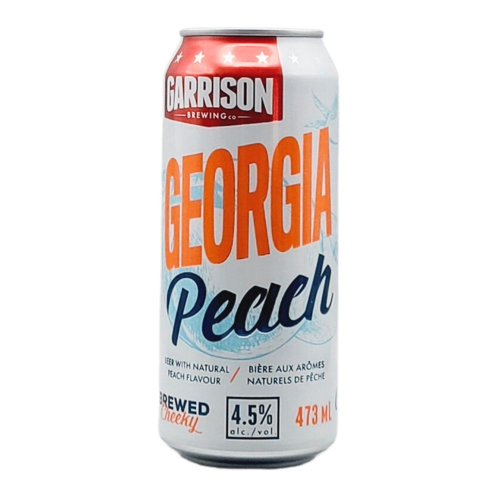 Co. Georgia Peach Pale Ale by Garrison Brewing Company, beer label