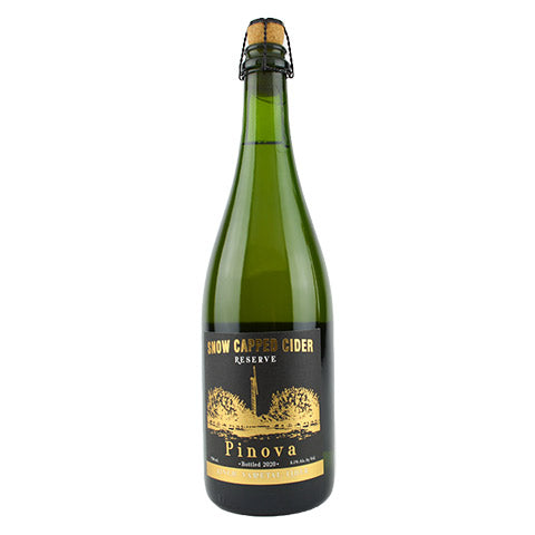 Snow Capped Pinova Cider by Snow Capped Cider, beer label