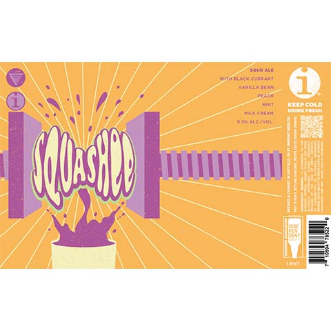 Imprint Squashee Sour by Imprint Beer Company, beer label