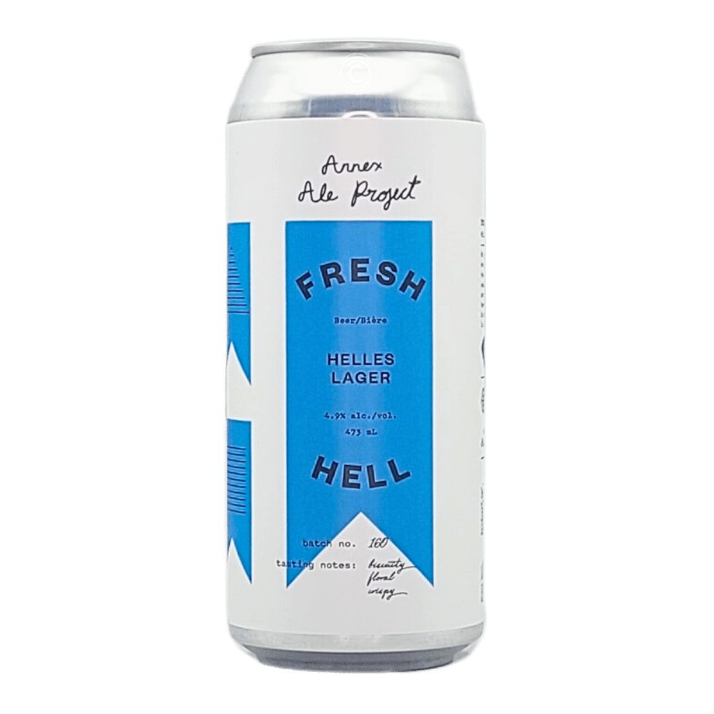 Fresh Hell Lager by Annex Ale Project, beer label