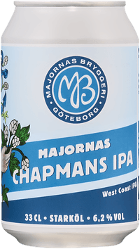 Chapmans by Majornas Bryggeri, beer label