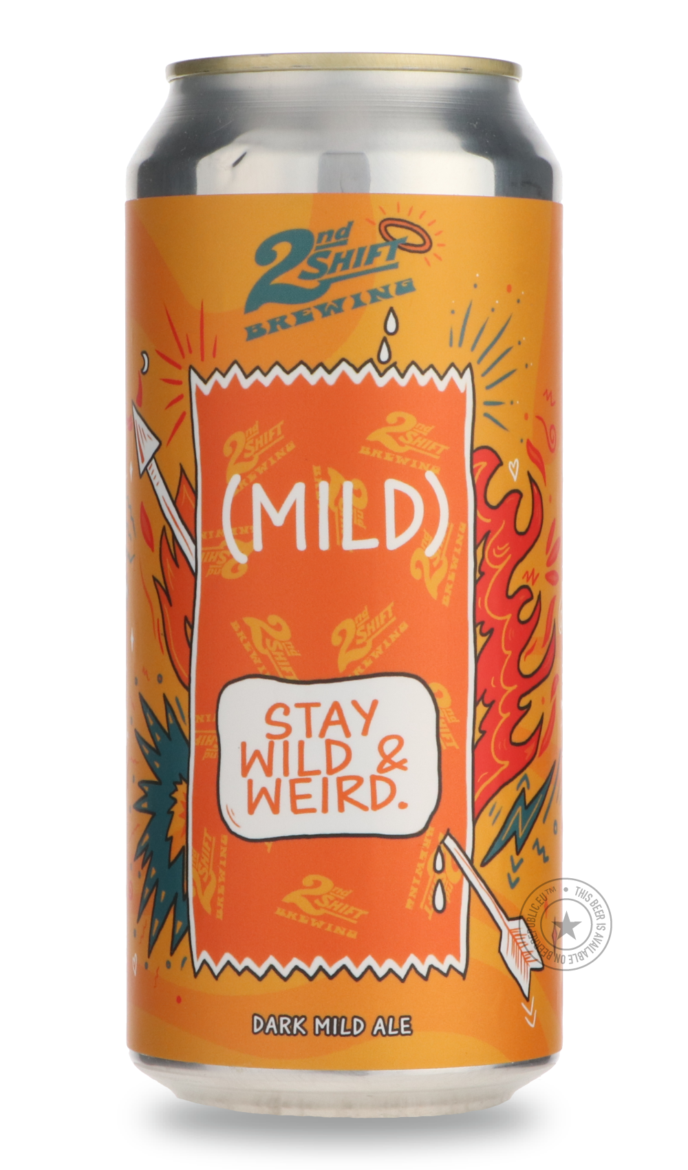 (Mild) by 2nd Shift Brewing Co, beer label