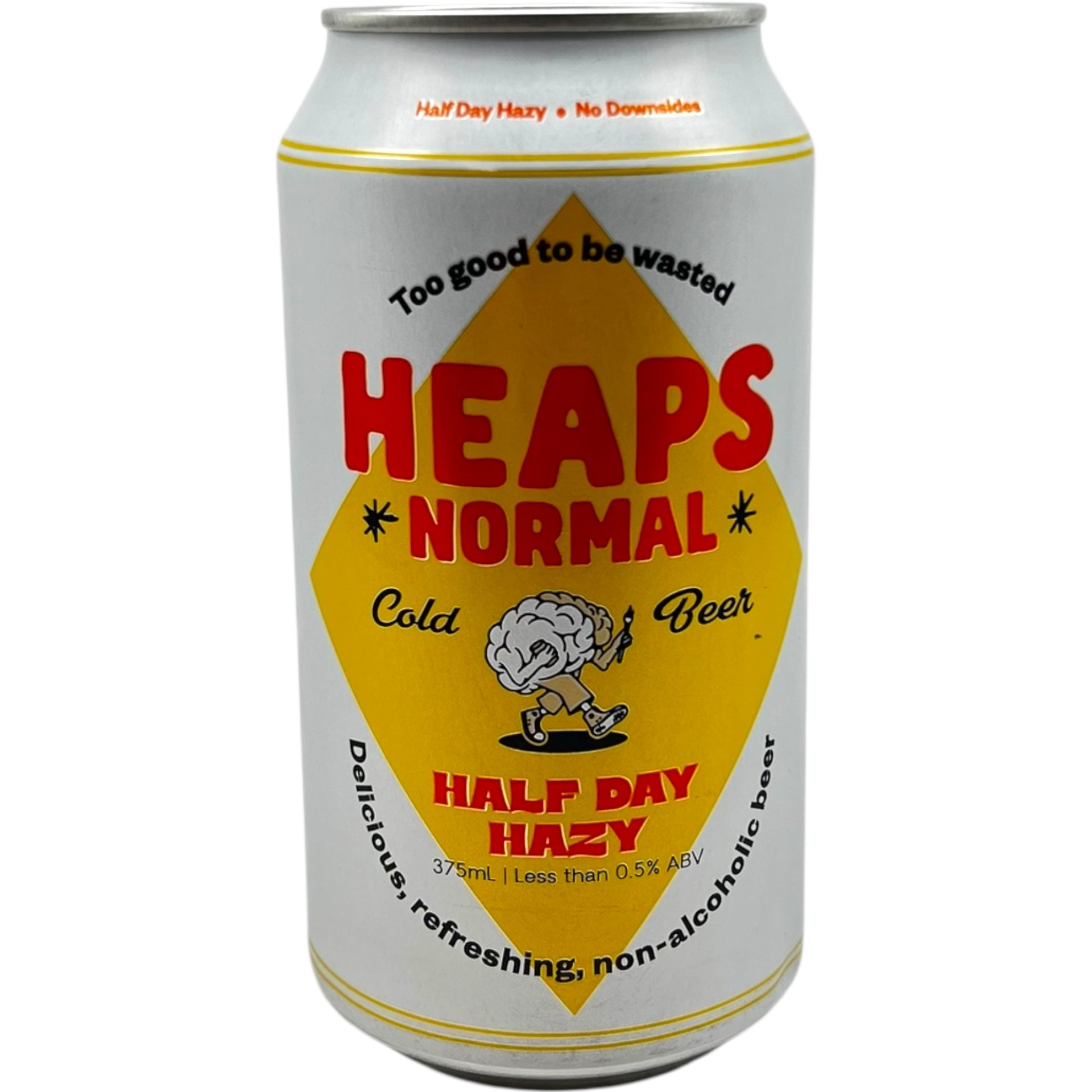 Heaps Normal Half Day Hazy (IPA) by Heaps Normal, beer label