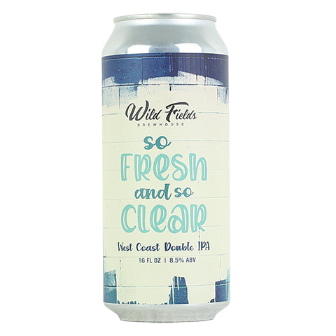 Wild Fields So Fresh And So Clear DIPA by Wild Fields Brewhouse, beer label