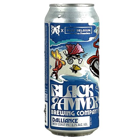 Black Hammer/New Belgium Dalliance IPA by Black Hammer Brewing, beer label