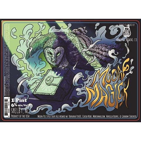 Newgrass Moon Magick Sour Ale by Newgrass Brewing Company, beer label