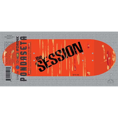 Pondaseta The Session IPA by Pondaseta Brewing Co., beer label