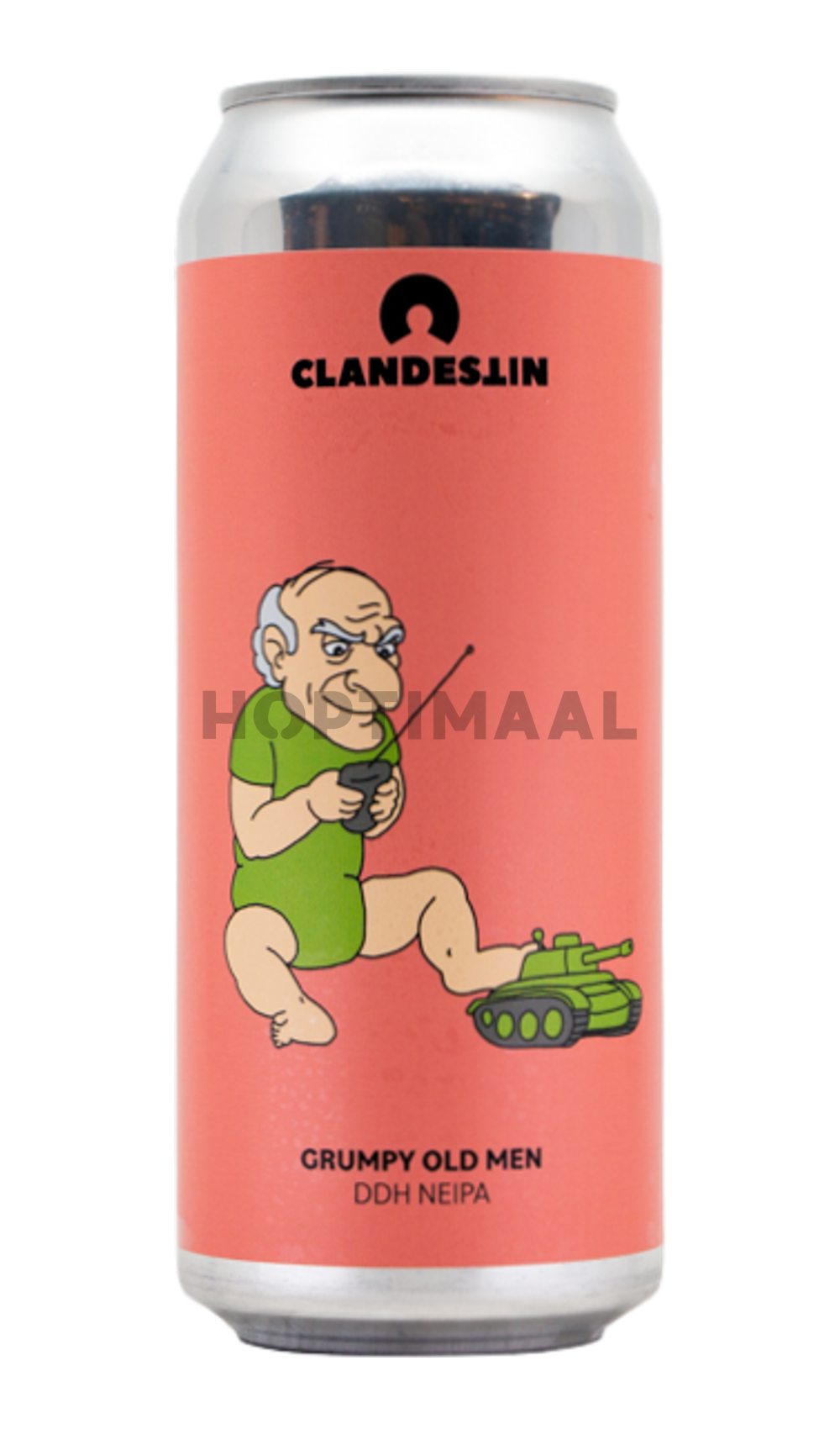 Clandestin GRUMPY OLD MEN by Clandestin Beer, beer label