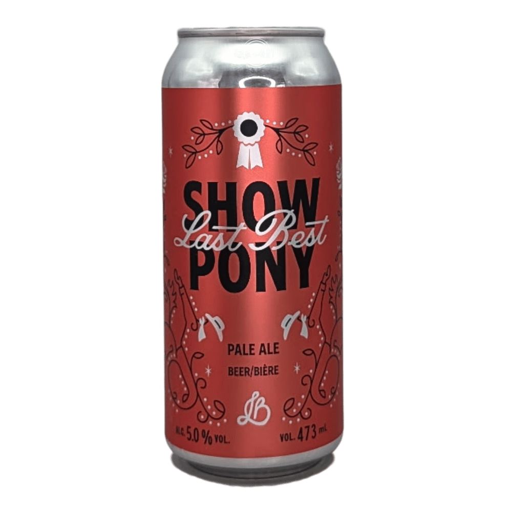 Show Pony Pale Ale by Last Best Brewing & Distilling, beer label