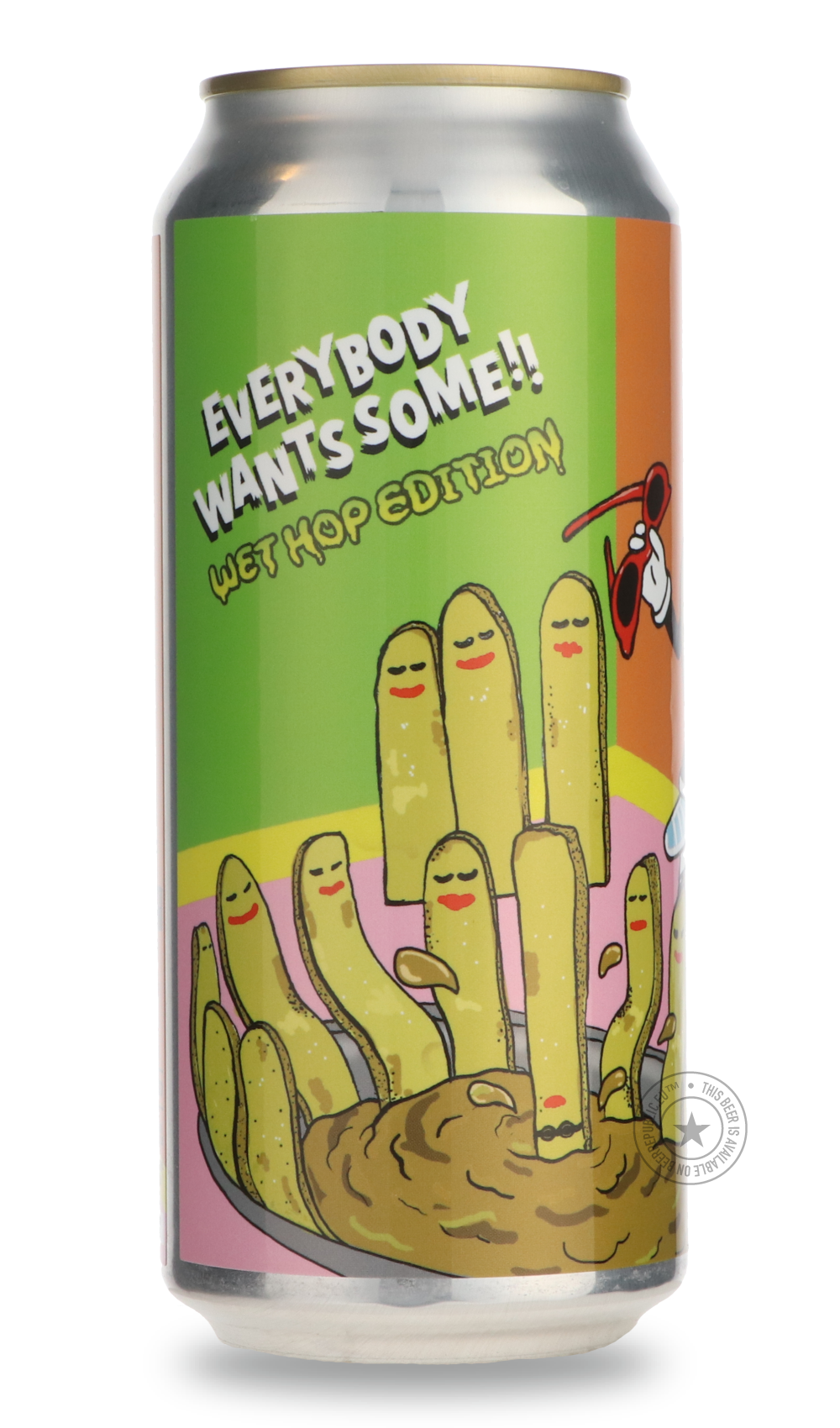 Everybody Wants Some Wet Hop by Hoof Hearted Brewing, beer label