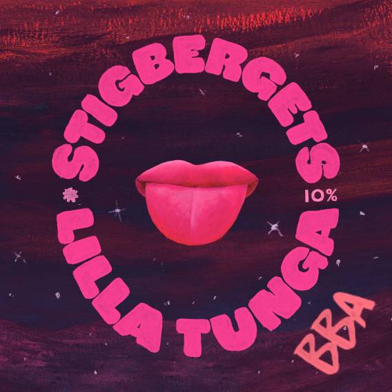 Lilla Tunga BBA by Stigbergets Bryggeri, beer label