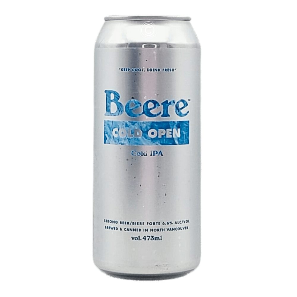 Cold Open Cold IPA by Beere Brewing Company, beer label