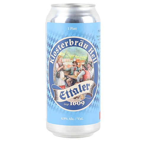 Klosterbrauerei Ettal Ettaler Kloster-Hell by Klosterbrauerei Ettal, beer label