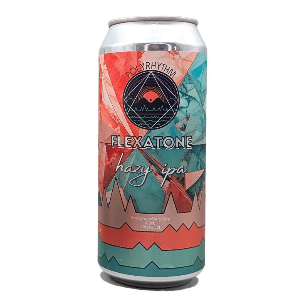 Flexatone Hazy IPA by Polyrhythm Brewing, beer label