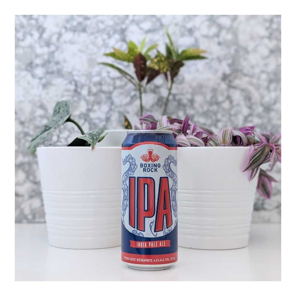 IPA by Boxing Rock Brewing, beer label