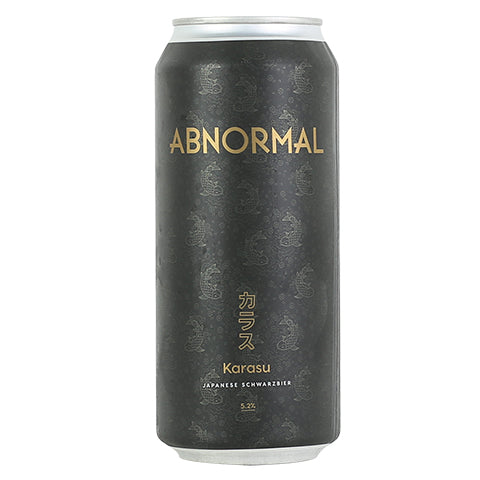 Abnormal Karasu Schwarzbier by Abnormal Beer Company, beer label