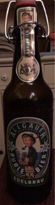 Büble Bier Edelbräu by Allgäuer Brauhaus, beer label