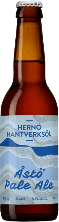 Åstö Pale Ale by Hernö Hantverksöl, beer label