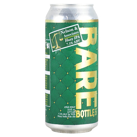 Barebottle Nelson & Associates Hazy IPA by Barebottle Brewing Company, beer label