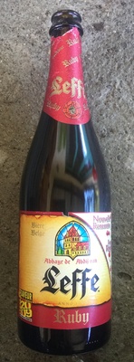 Ble Bier.abbaye Leff.ruby by InBev, beer label