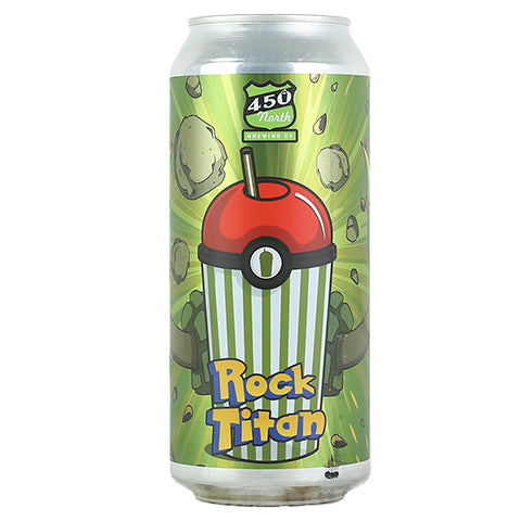 450 North Rock Titan Slushy XXL Sour Ale by 450 North Brewing Company, beer label