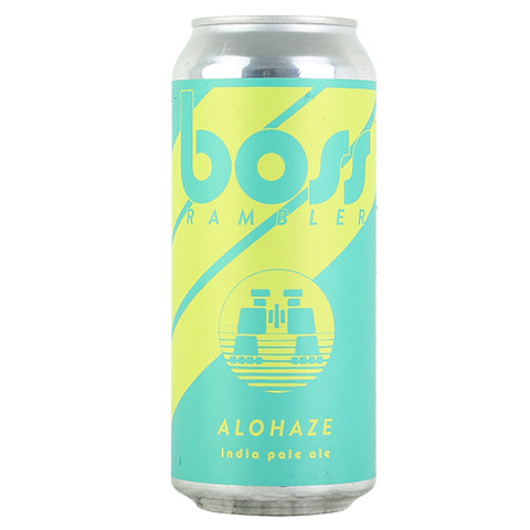 Boss Rambler ALOHAze Hazy IPA by Boss Rambler Beer Club, beer label