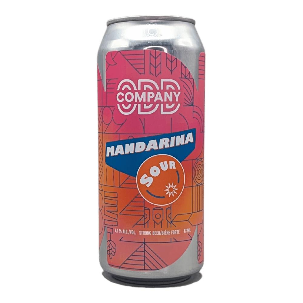 Mandarina Sour by Odd Company Brewing, beer label