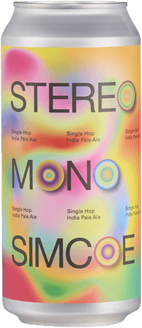 Stereo Mono Simcoe by To Øl City, beer label